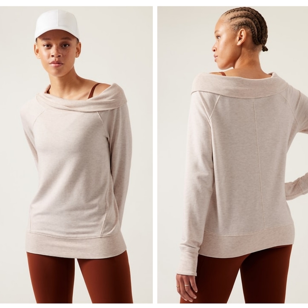 NWT Athleta Studio Barre Sweatshirt